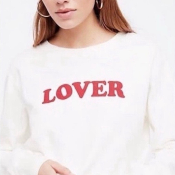 Daydreamer x Free People Lover Sweatshirt | Size Small | NWOT - Picture 1 of 3